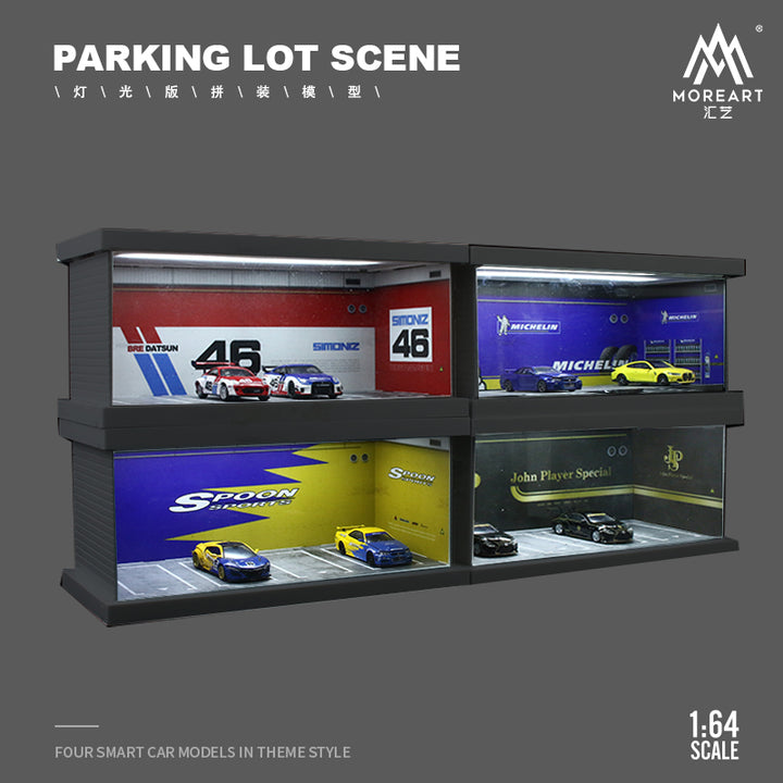 [Preorder] MoreArt 1:64 PARKING LOT SCENE (4 VERSIONS)