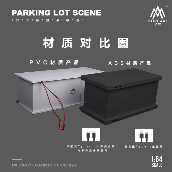 [Preorder] MoreArt 1:64 PARKING LOT SCENE (4 VERSIONS)