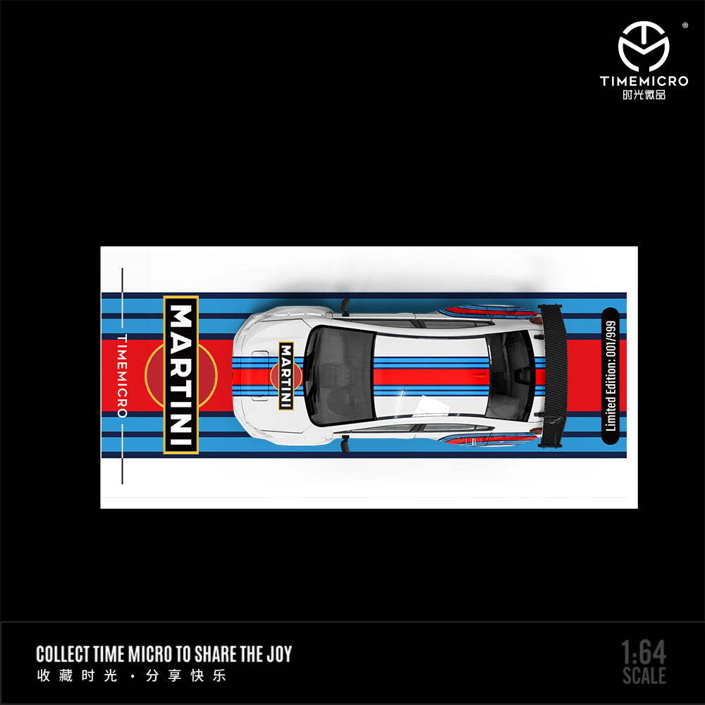 Time Micro 1:64 Subaru WRX-STI Martini Livery (2 Versions)