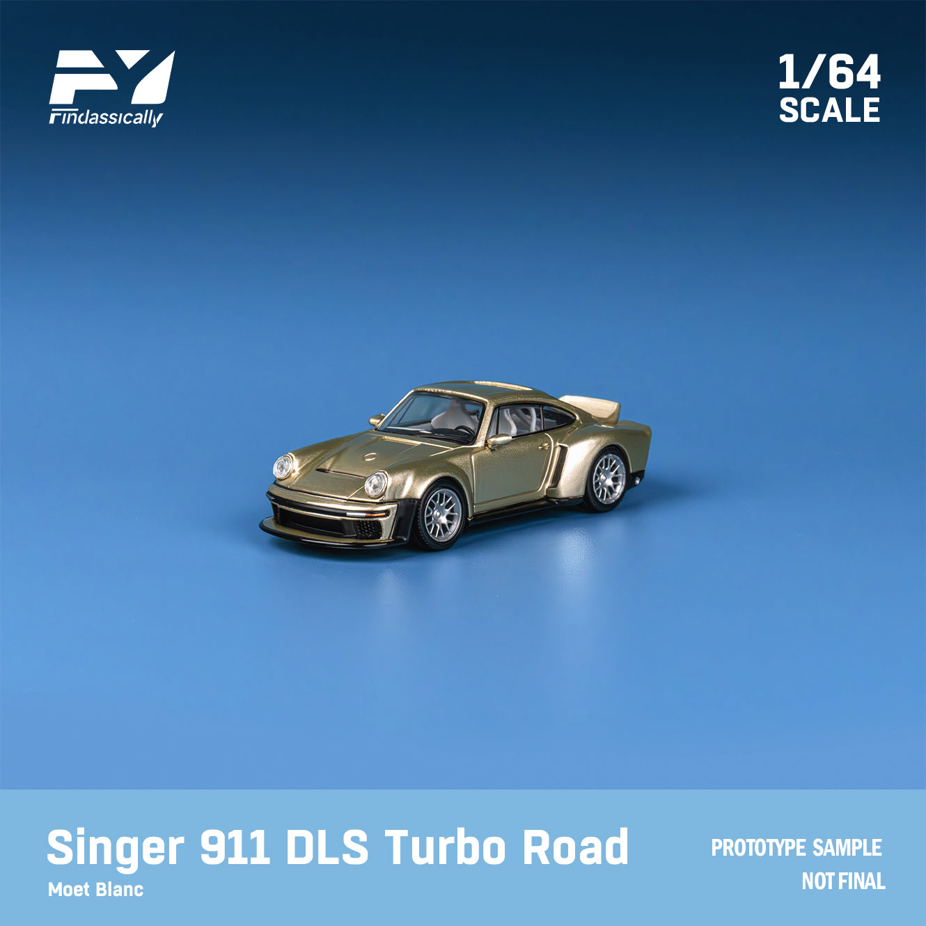 Finclassically 1:64 Porsche 911 Singer DLS Turbo (2 Colors
