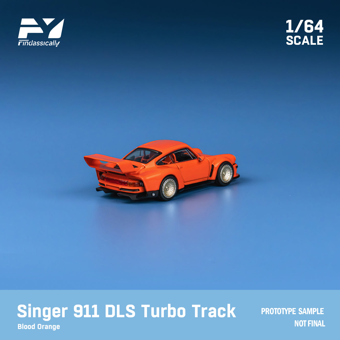 Finclassically 1:64 Porsche 911 Singer DLS Turbo (2 Colors