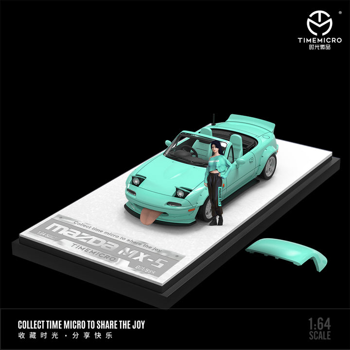 [Preorder] Time Micro 1:64 Mazda MX5 (3 Colors)