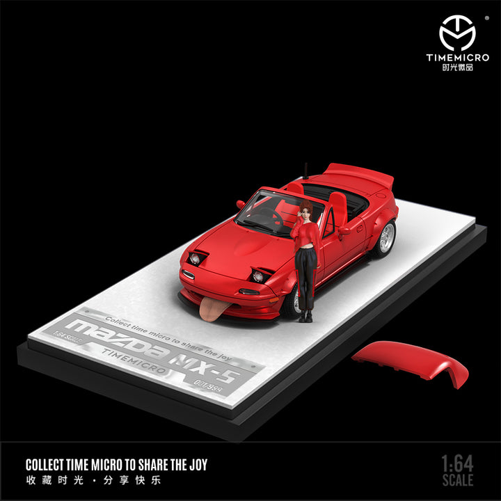 [Preorder] Time Micro 1:64 Mazda MX5 (3 Colors)