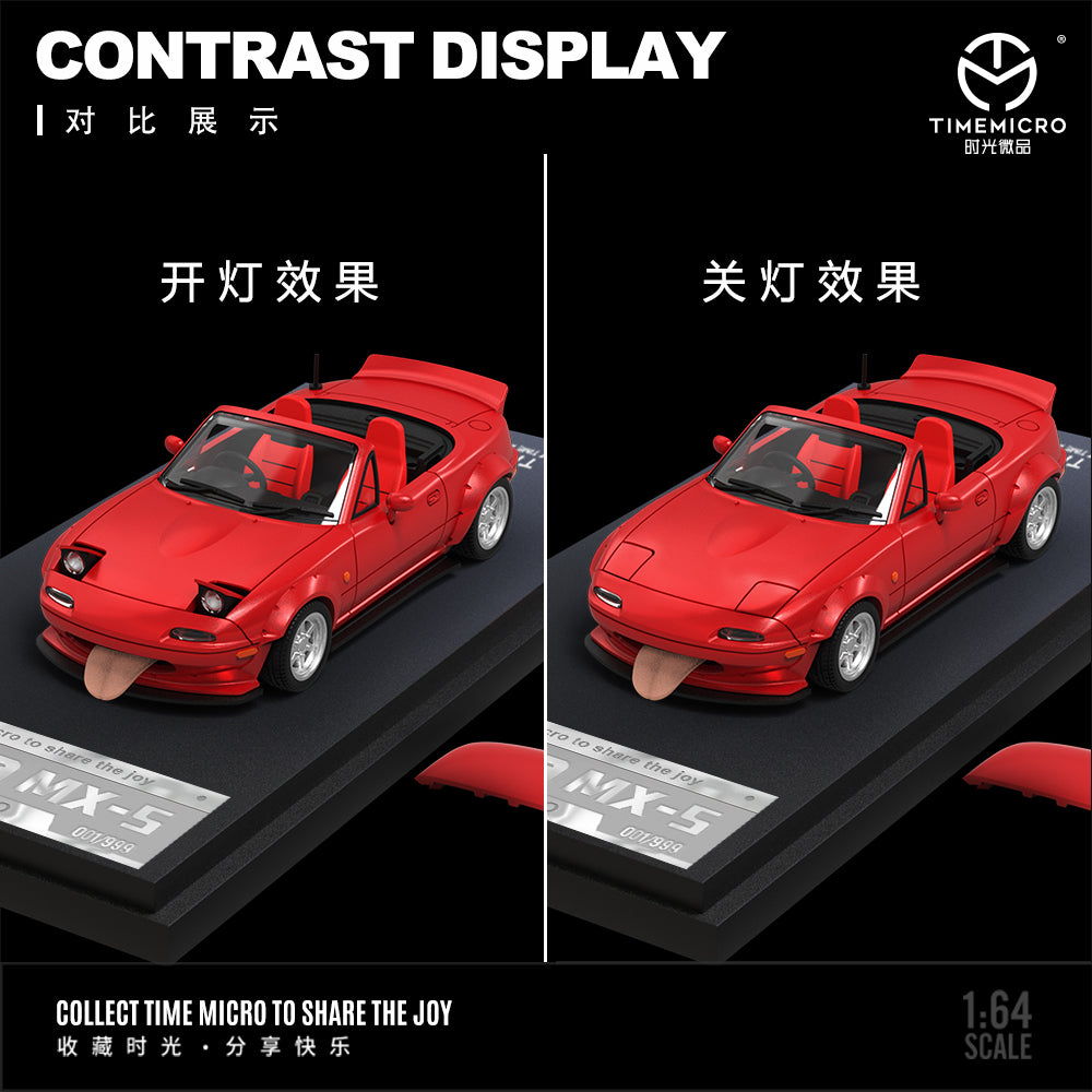 [Preorder] Time Micro 1:64 Mazda MX5 (3 Colors)