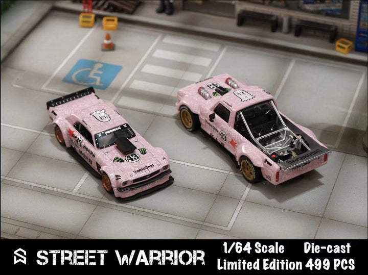 [Preorder] Street Warrior 1:64 1977 F-150 Hoonitruck TIANMEN Pink Monster livery