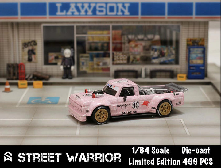 [Preorder] Street Warrior 1:64 1977 F-150 Hoonitruck TIANMEN Pink Monster livery