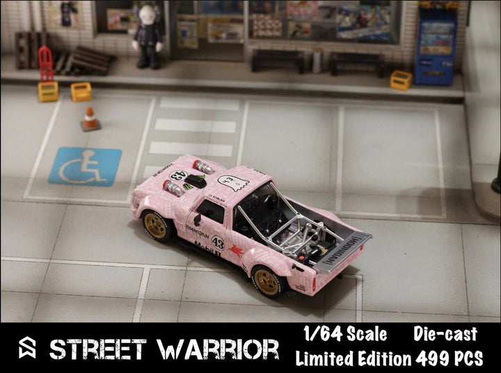 [Preorder] Street Warrior 1:64 1977 F-150 Hoonitruck TIANMEN Pink Monster livery