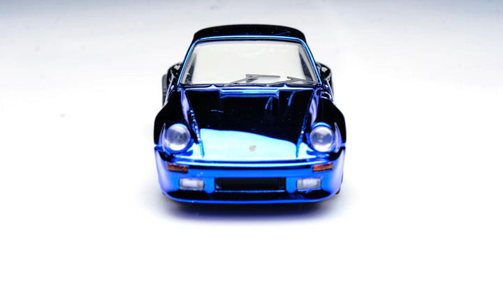 [Preorder] Mortal 1:64 Porsche 911 (930) Turbo - Chrome Blue