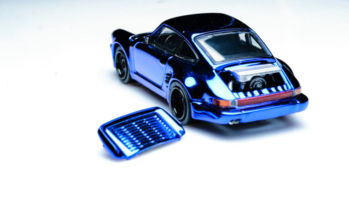 [Preorder] Mortal 1:64 Porsche 911 (930) Turbo - Chrome Blue