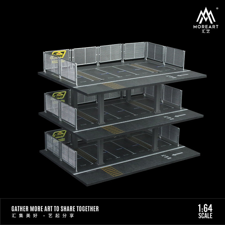 [Preorder] MoreArt 1:64 3 floors parking Scene diorama