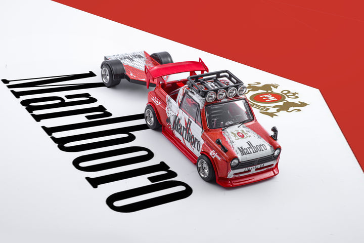 [Preorder] Liberty64 1:64 Honda Widebody Pickup - Marlboro