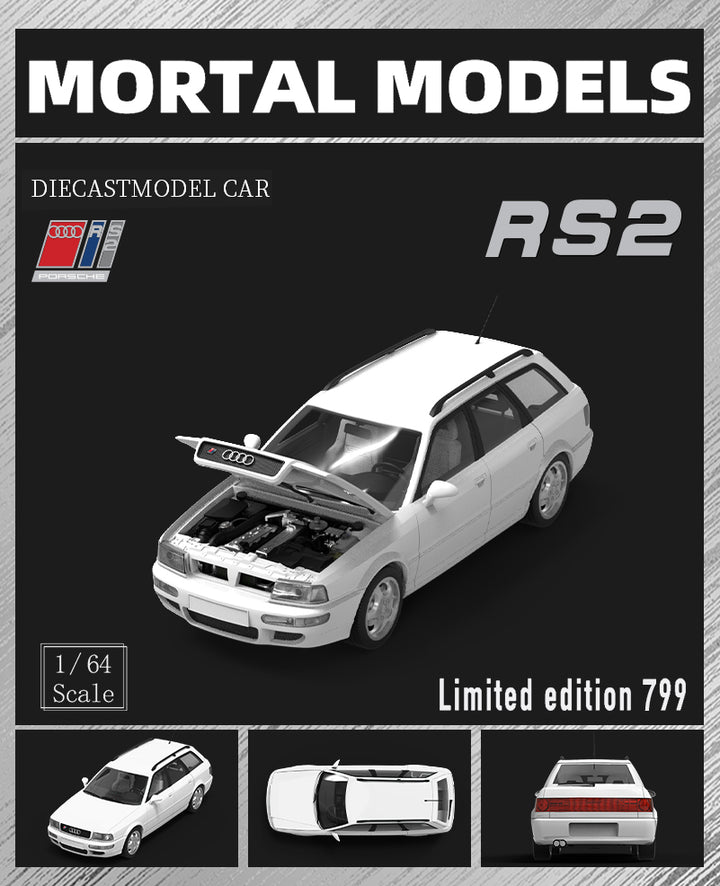 [Preorder] Mortal 1:64 Audi RS2 Avant - White