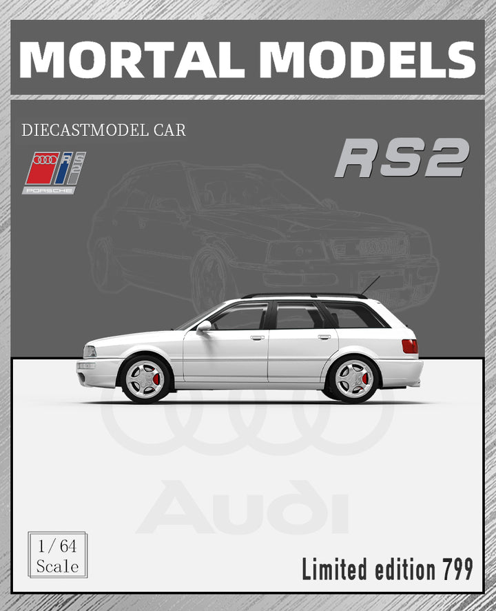 [Preorder] Mortal 1:64 Audi RS2 Avant - White