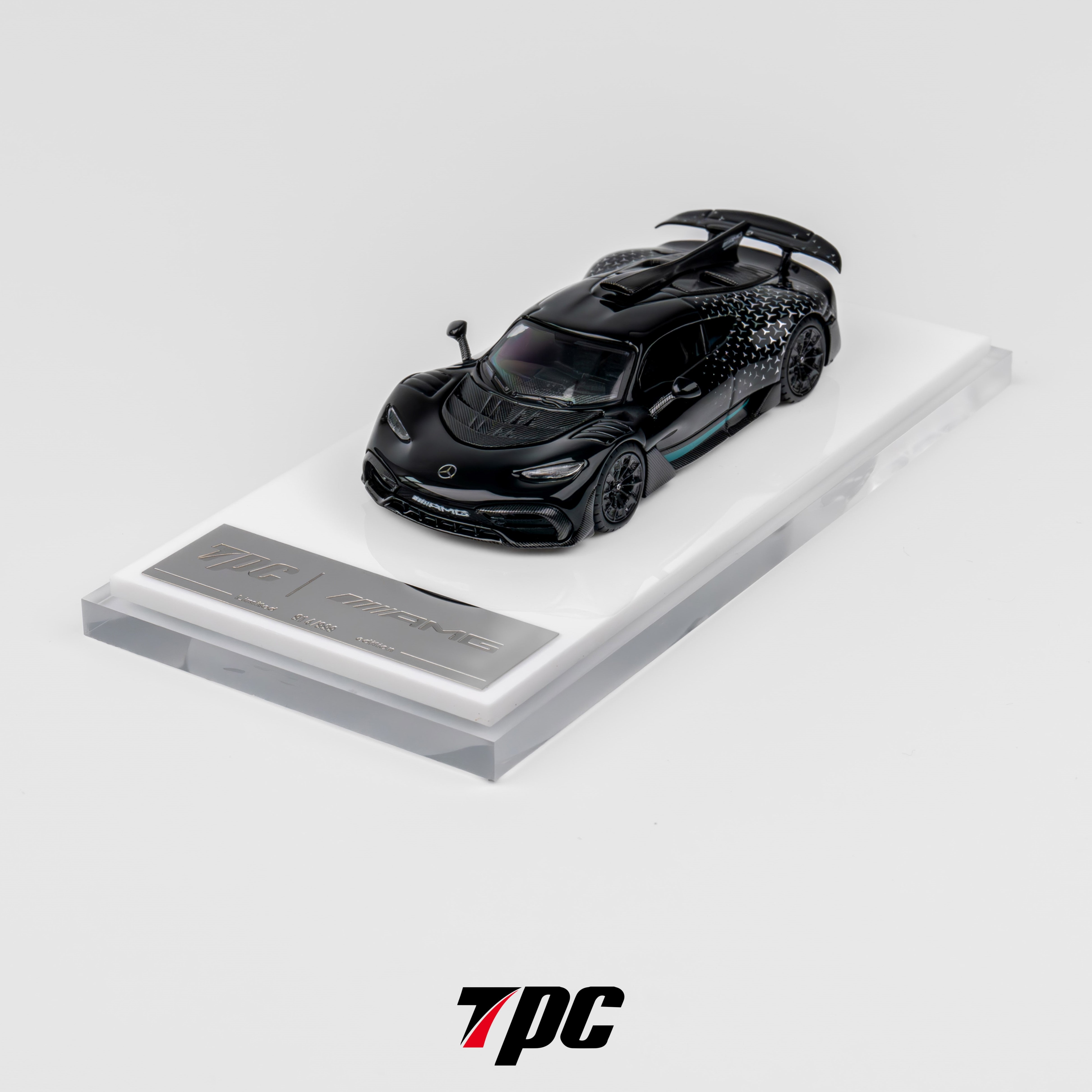 TPC 1:64 Mercedes-Benz AMG ONE- Black stars – Horizon Diecast