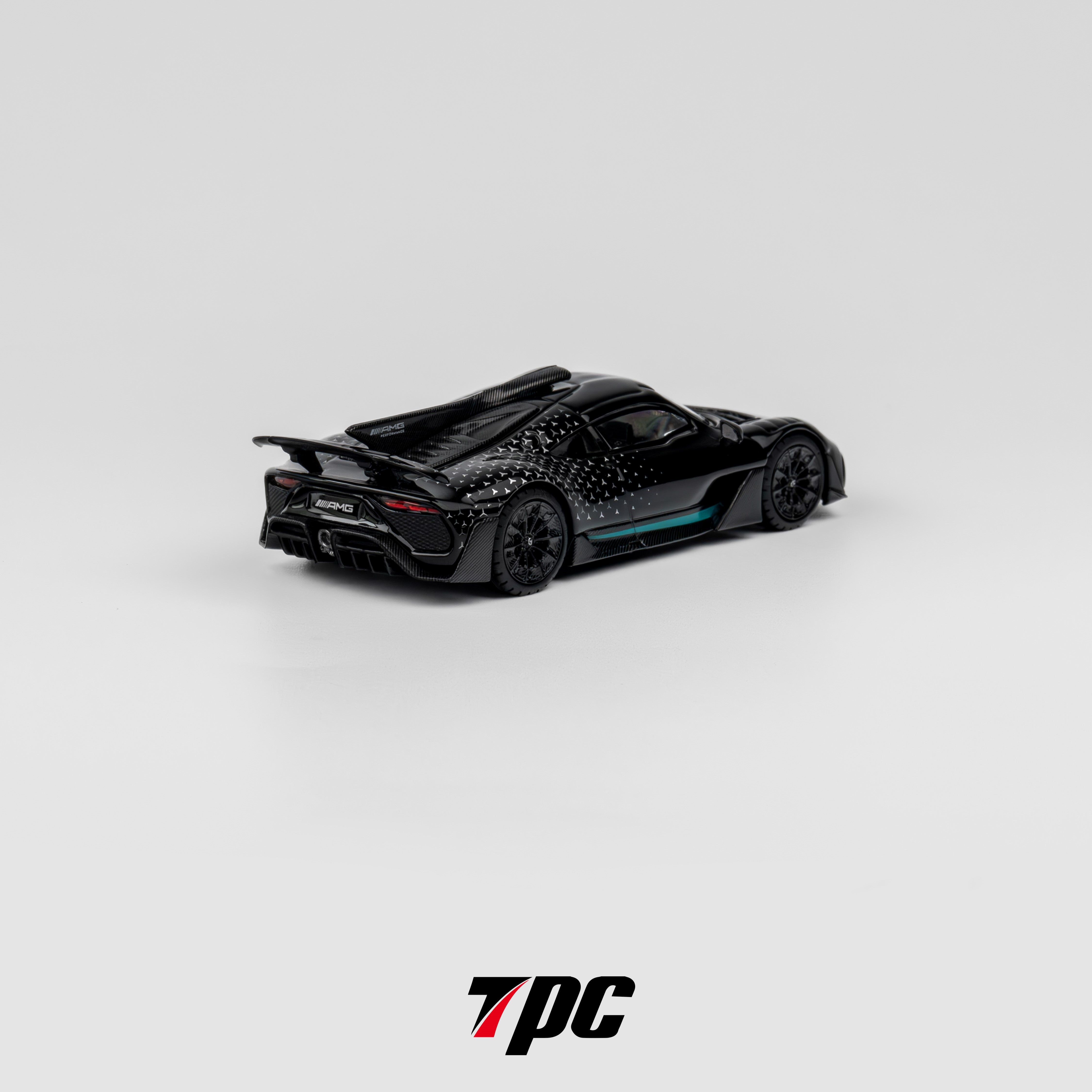 TPC 1:64 Mercedes-Benz AMG ONE- Black stars – Horizon Diecast