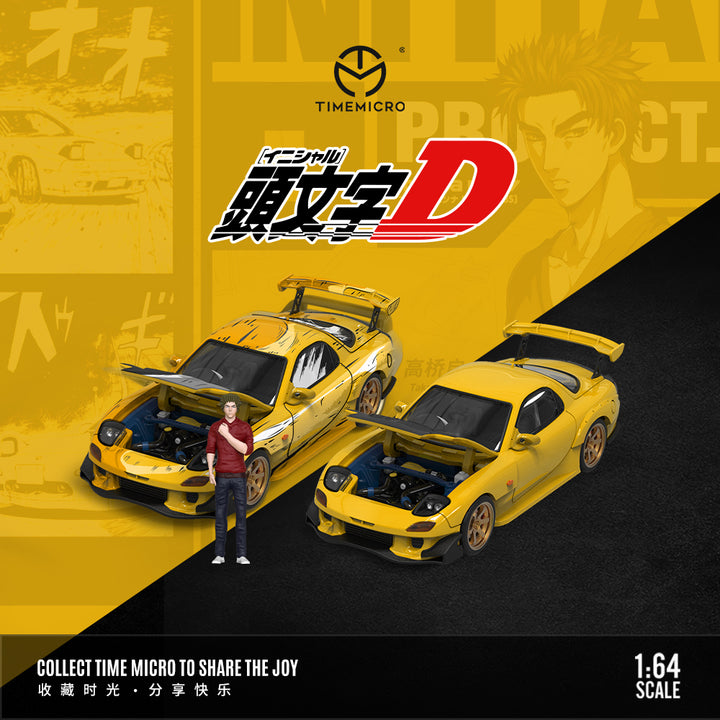 [Preorder] TimeMicro 1:64 Mazda RX-7 Initial D (3 Versions)