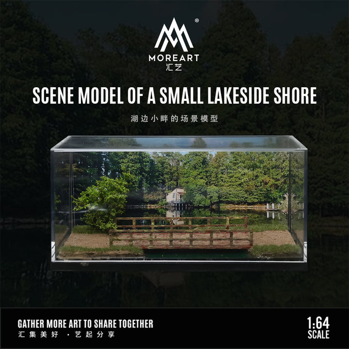 [Preorder] MoreArt 1:64 Scene Model Of a Small Lakeside shore