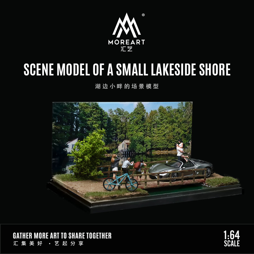 [Preorder] MoreArt 1:64 Scene Model Of a Small Lakeside shore