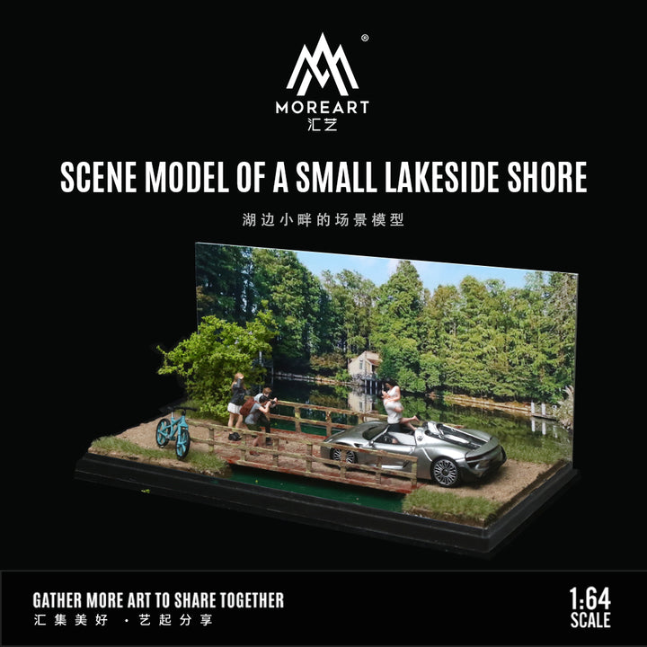 [Preorder] MoreArt 1:64 Scene Model Of a Small Lakeside shore