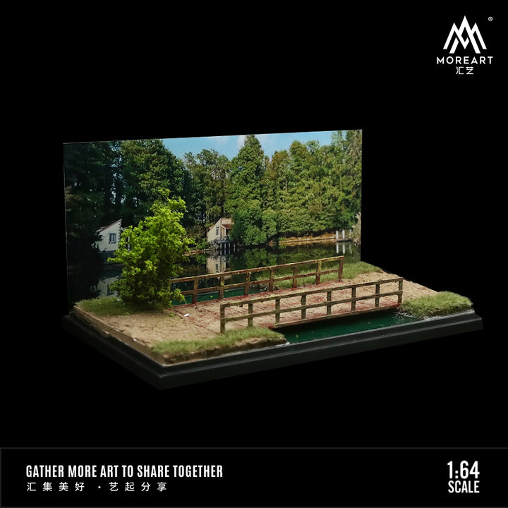 [Preorder] MoreArt 1:64 Scene Model Of a Small Lakeside shore