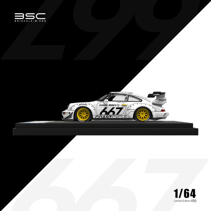 [Preorder] BSC 1:64 RWB 964 #667 White (3 Versions)