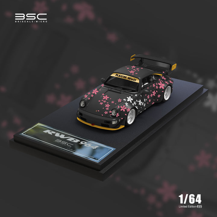 [Preorder] BSC 1:64 RWB 964 Sakura Black (2 Versions)