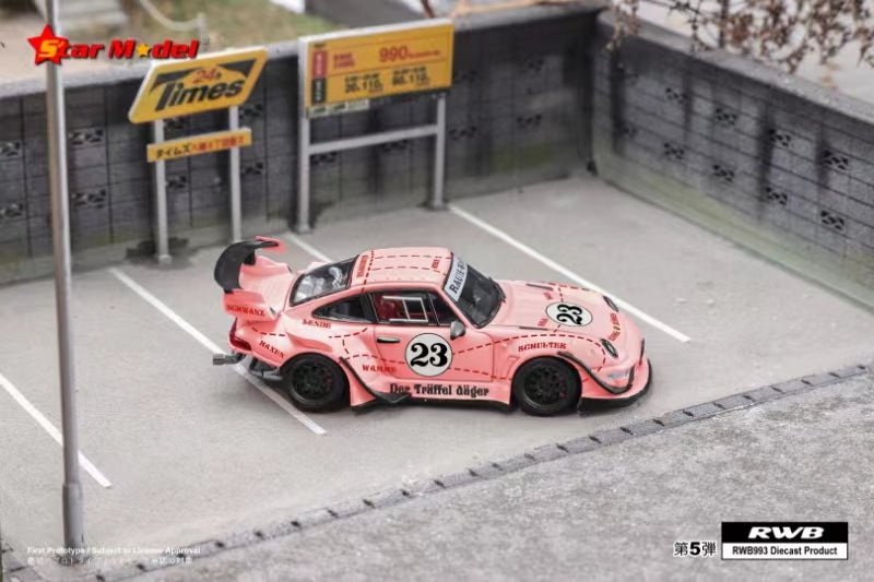 [Preorder] Star Model 1:64 RWB 993 GT Wing Pink Pig (2 Versions)