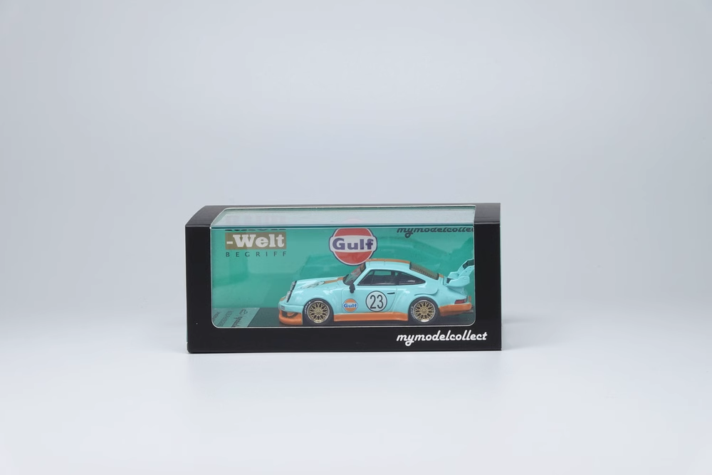 [Preorder] Model Collect 1:64 Porsche Rauh-Welt RWB930 Ducktail - Gulf (2 Versions)