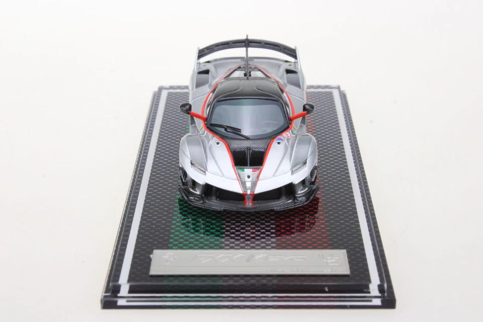U2 1:64 Ferrari FXX-K EVO - Silver – Horizon Diecast
