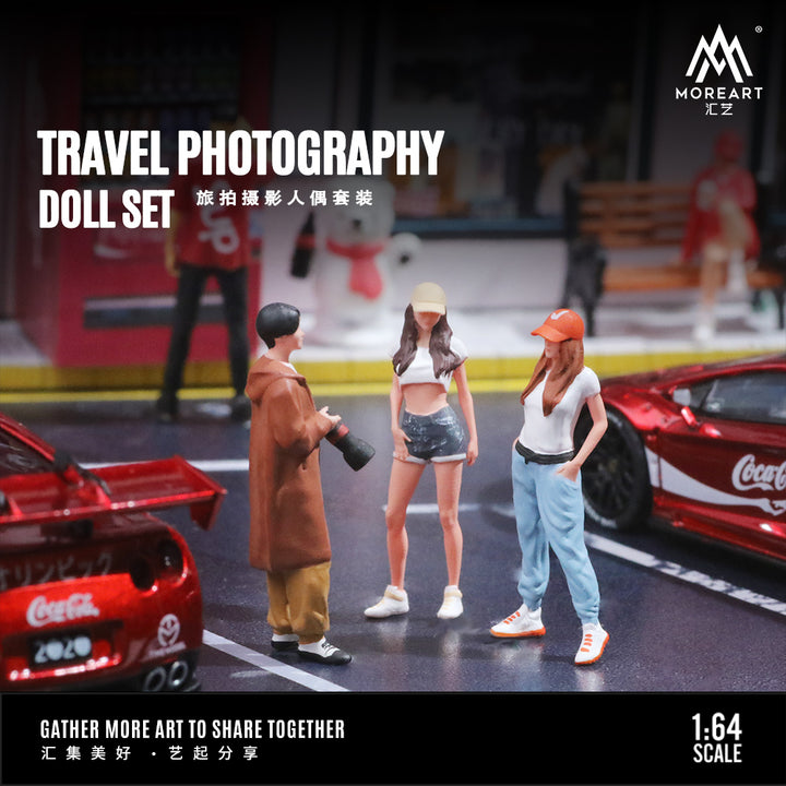 [Preorder] MoreArt 1:64 TRAVEL PHOTOGRAPHY DOLL SET