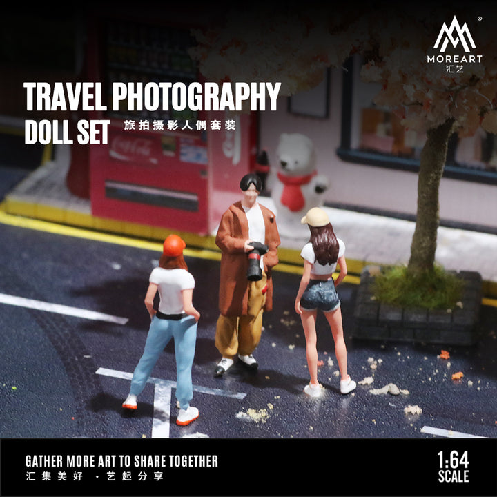 [Preorder] MoreArt 1:64 TRAVEL PHOTOGRAPHY DOLL SET