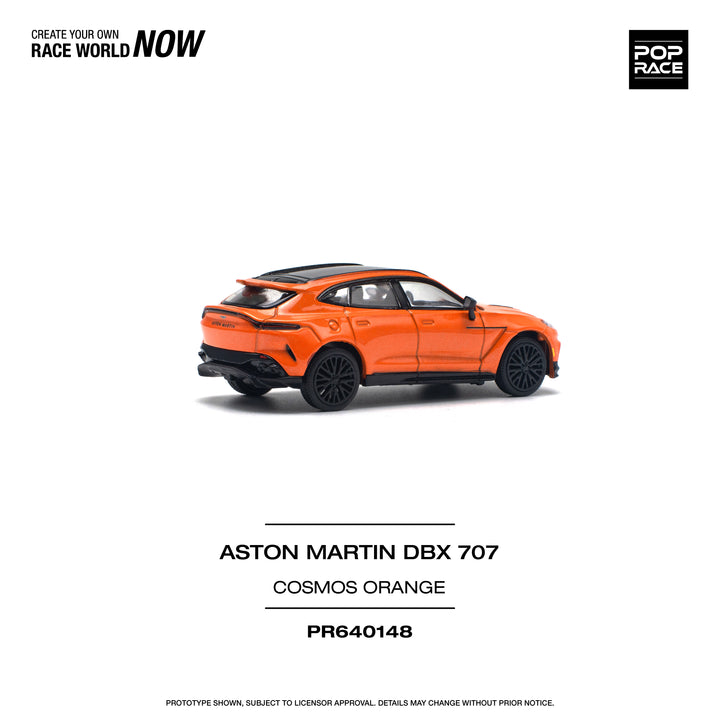 [Preorder] POPRACE 1:64 ASTON MARTIN DBX 707 - COSMOS ORANGE PR640148