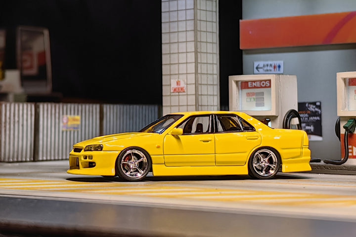 [Preorder] Mortal X Original Model 1:64 Nissan Skyline ER34 URAS (3 Colours)