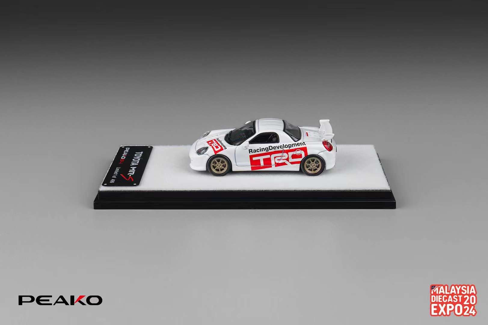 Peako 1:64 Toyota MRS Malaysia Diecast EXPO 2024 – Horizon Diecast