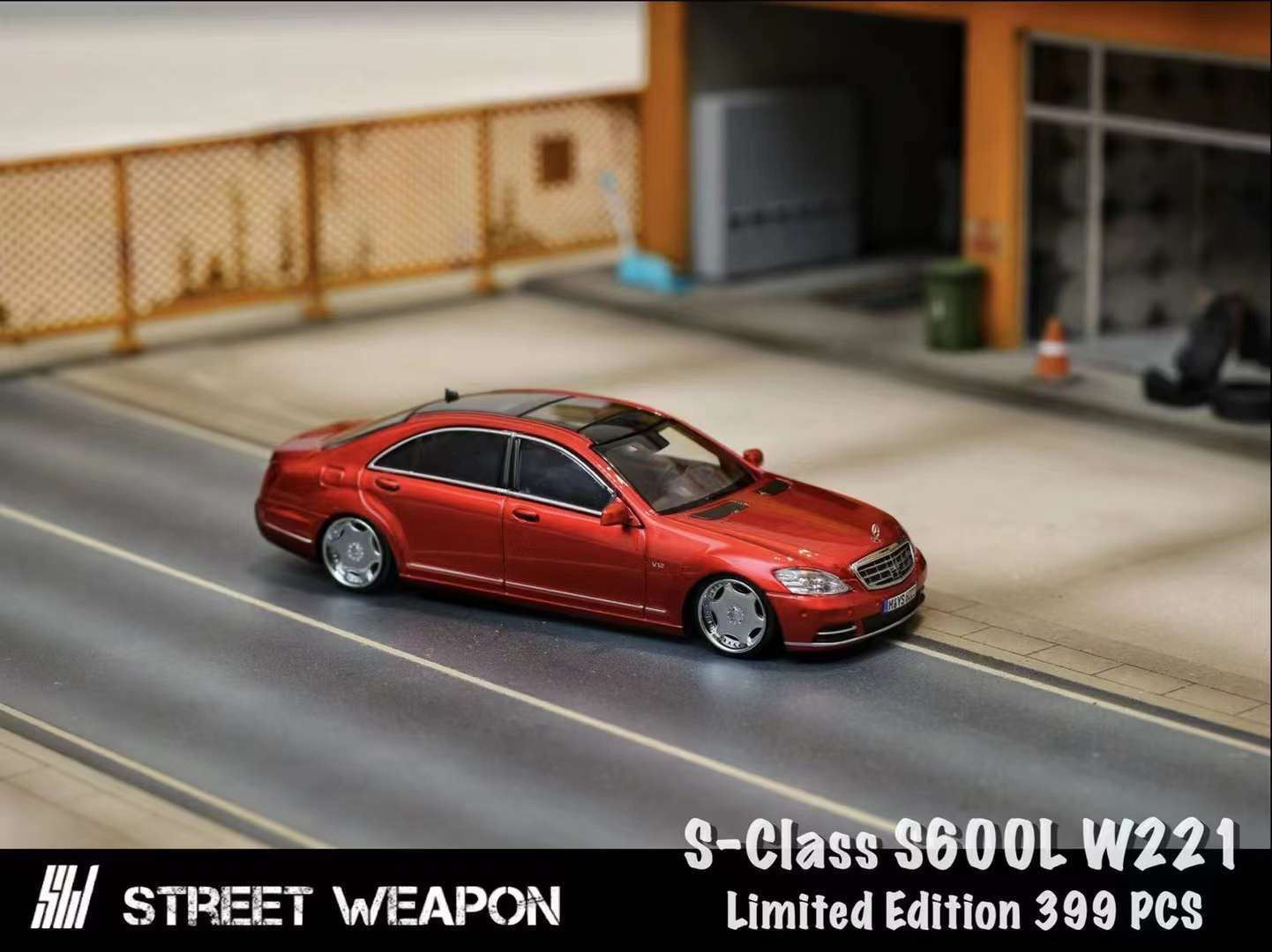 Street Warrior 1:64 Mercedes-benz S-Class S600L W221 – Horizon Diecast