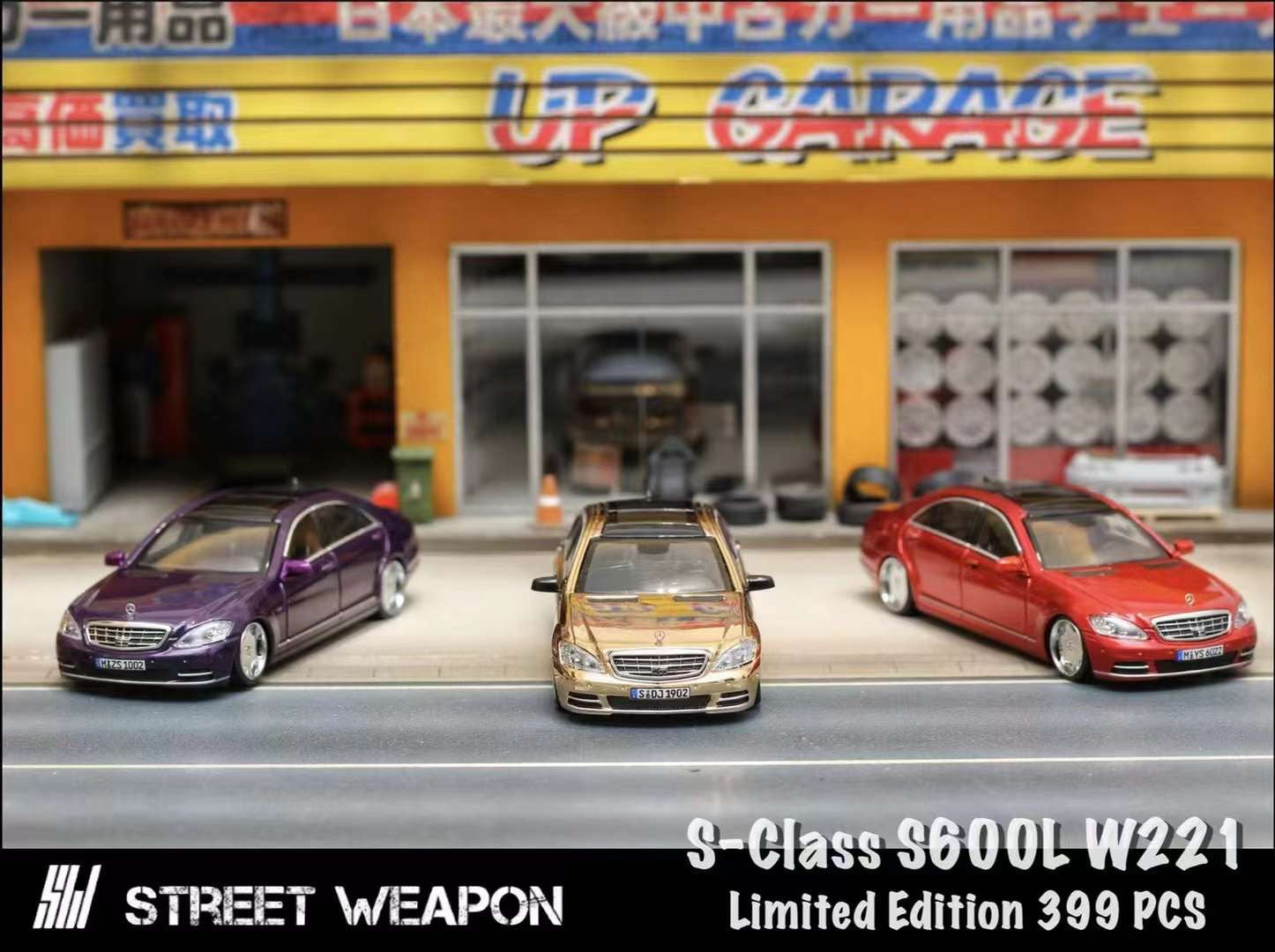 Street Warrior 1:64 Mercedes-benz S-Class S600L W221 – Horizon Diecast