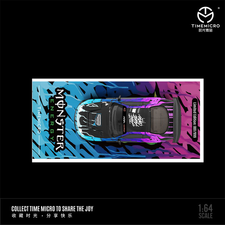 [Preorder] TimeMicro 1:64 Toyota Supra A80Z Monster Energy Livery (2 Versions)