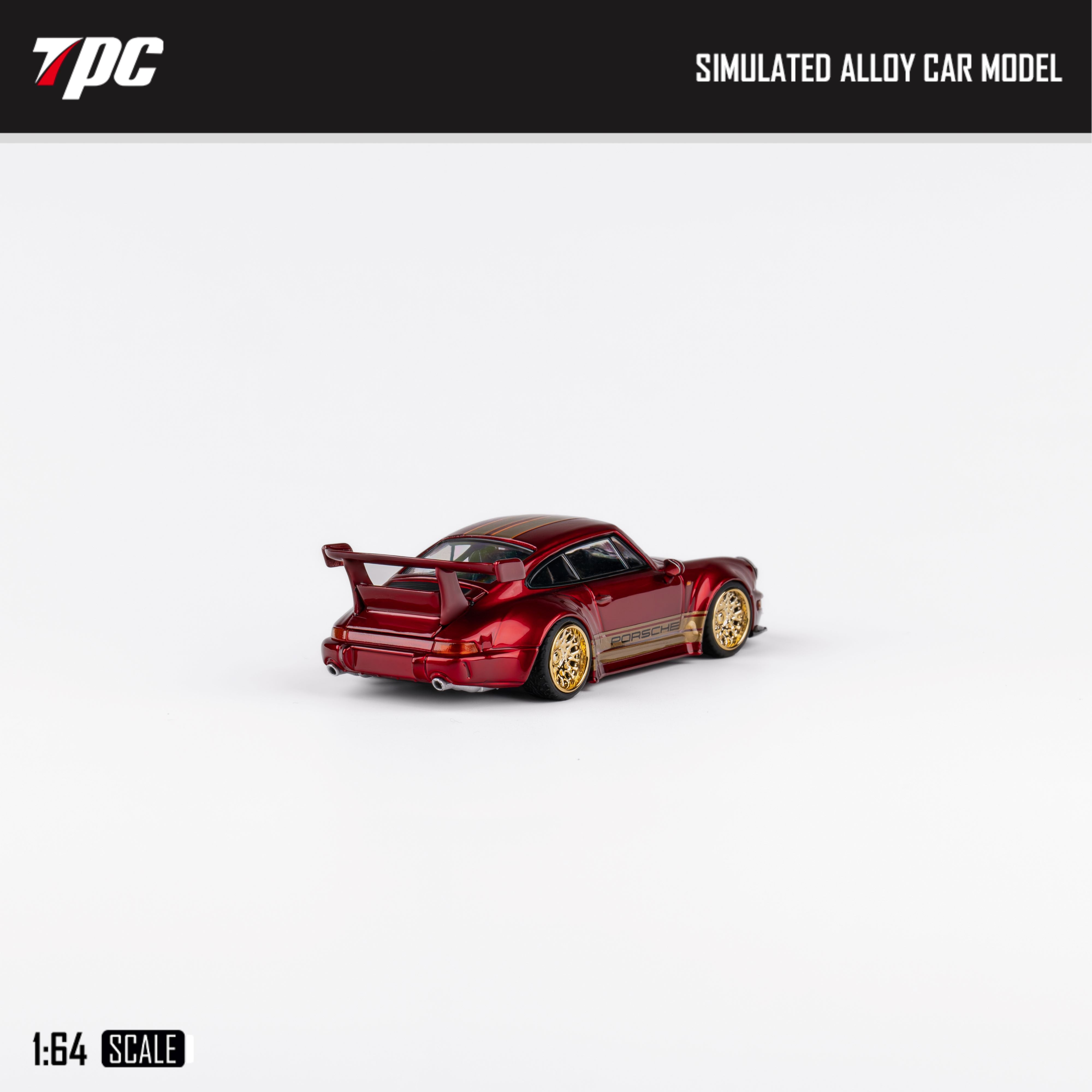 TPC 1:64 RWB 993/ 964 Metallic Red (2 Version) – Horizon Diecast