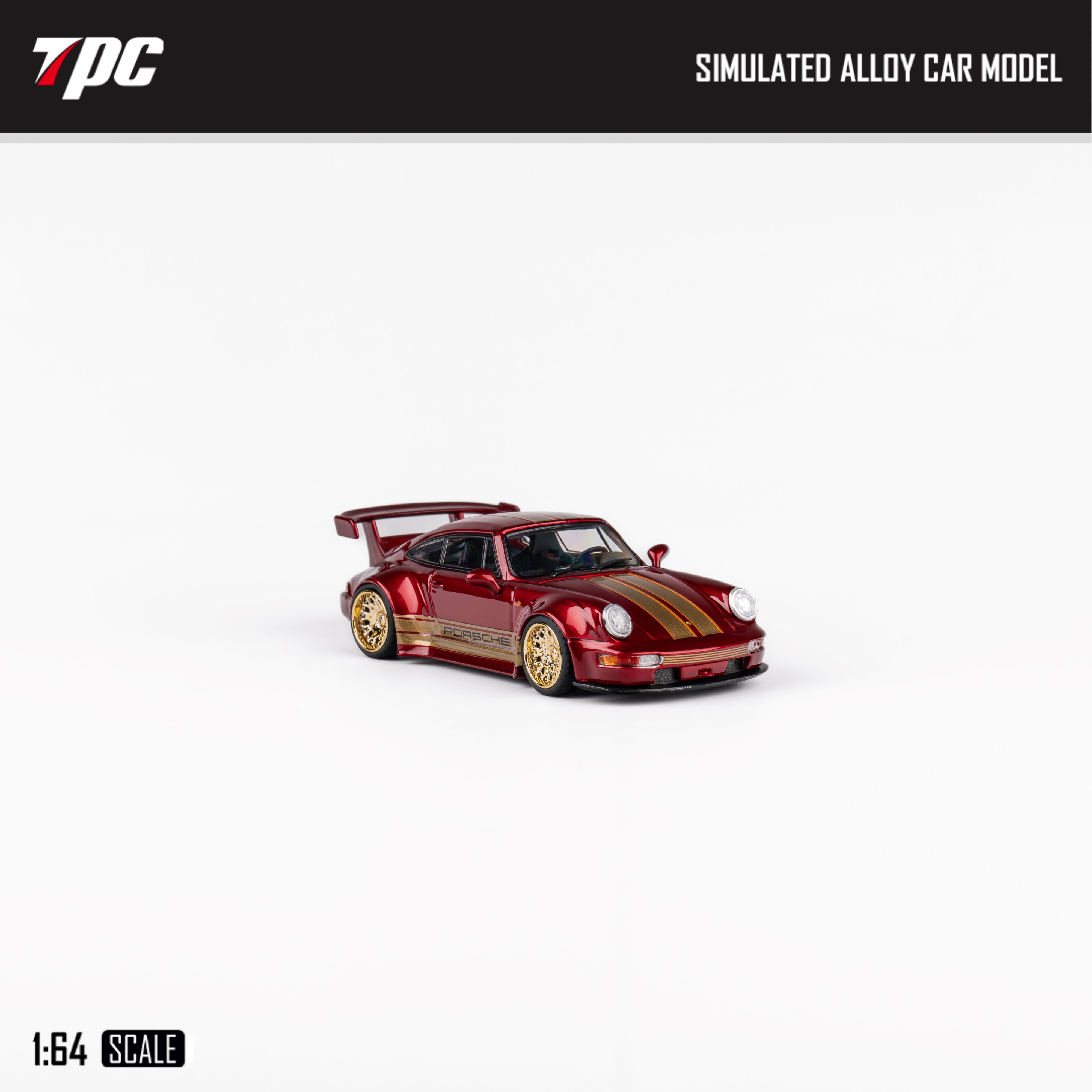Preorder] TPC 1:64 RWB 993/ 964 Metallic Red (2 Version
