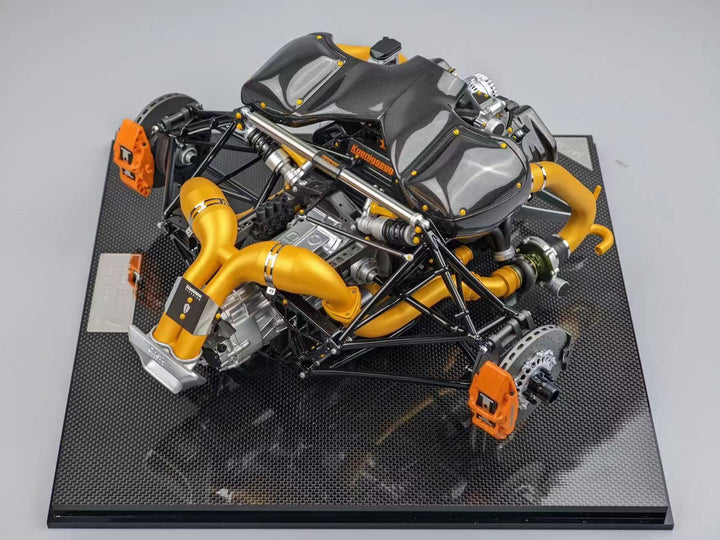 TopArt Collection 1:6 Koenigsegg One:1 Engine