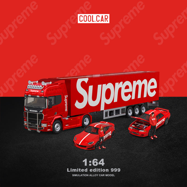 [Preorder] Cool Car 1:64 Nissan 400Z And GTR R32,  Scania Truck Supreme livery (6 Versions)