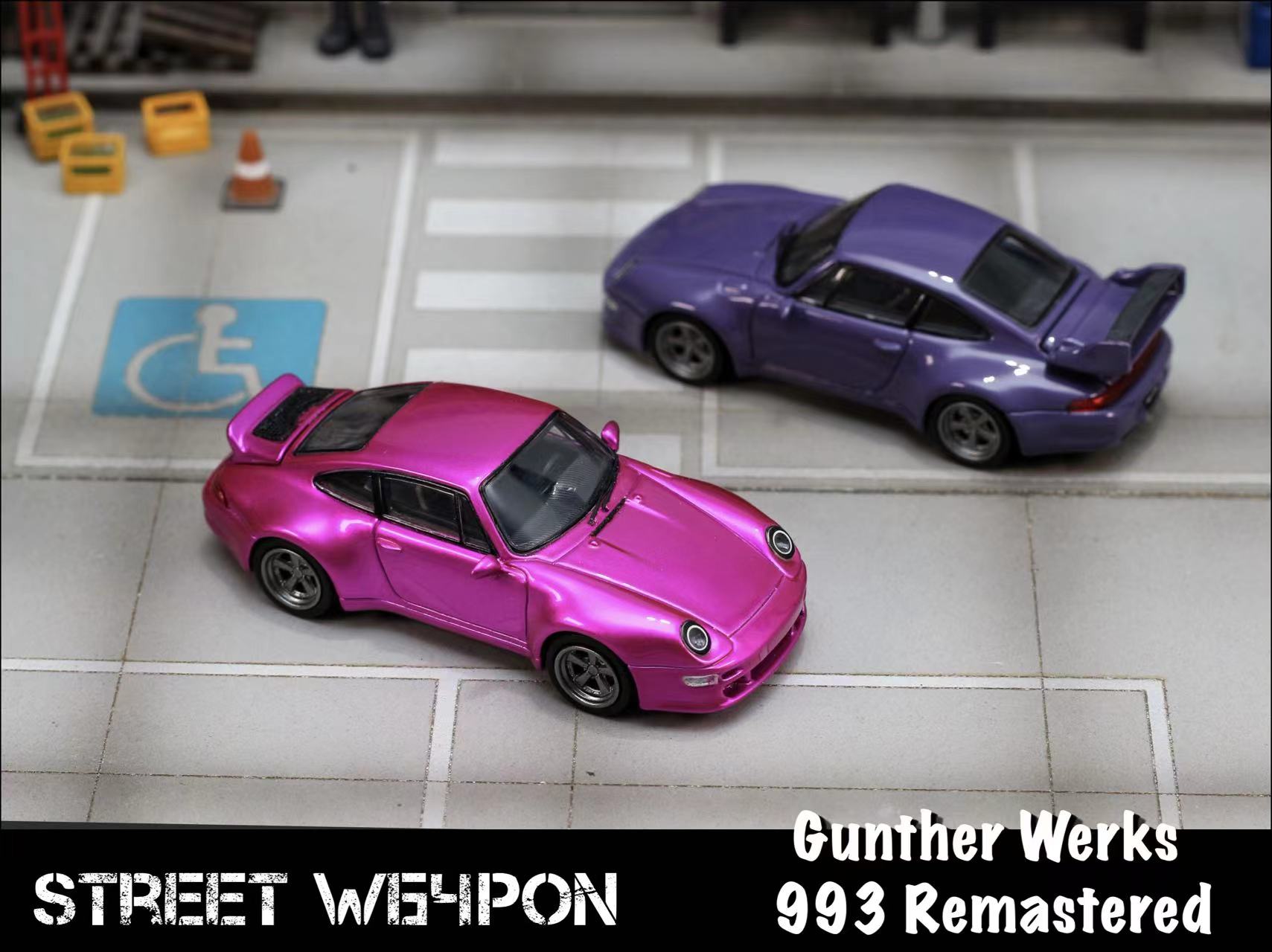 Street Weapon 1:64 Gunther Werks 993 Remastered (2 Colours