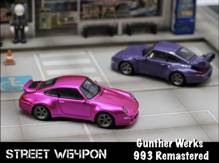 [Preorder] Street Weapon 1:64 Gunther Werks 991 Remastered (2 Colours)