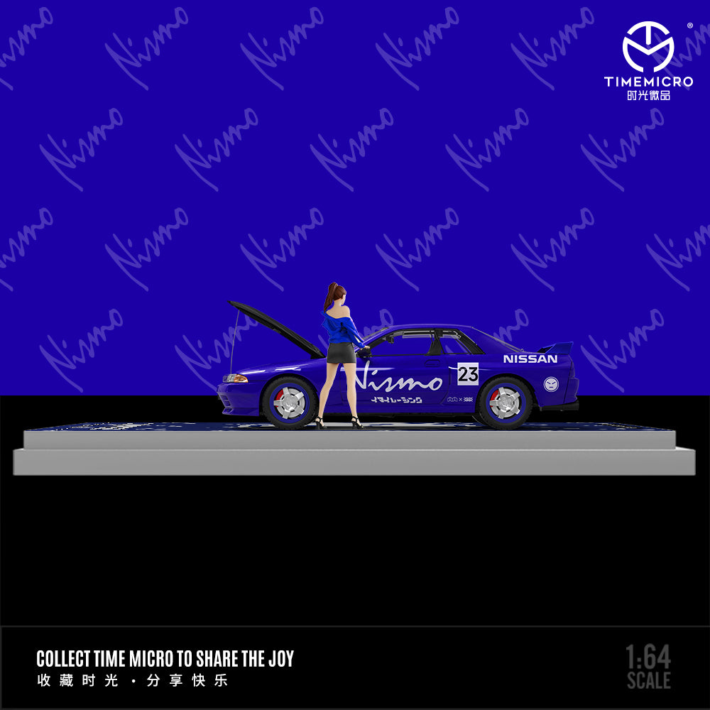 [Preorder] Time Micro 1:64 Nissan GTR R32 Racing livery (4 Versions)