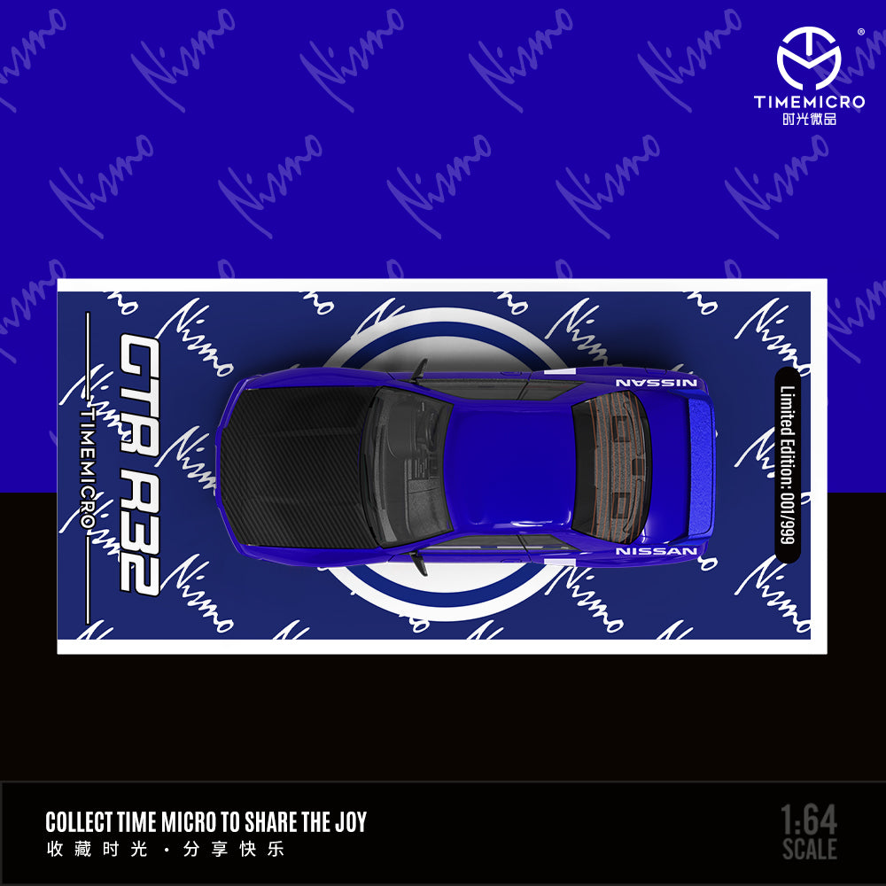 Time Micro 1:64 Nissan GTR R32 Racing livery (4 Versions) – Horizon Diecast