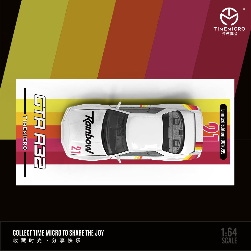 Time Micro 1:64 Nissan GTR R32 Racing livery (4 Versions) – Horizon Diecast