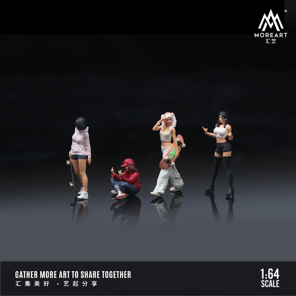 [Preorder] MoreArt 1:64 Street Trendy Doll Set MO223030