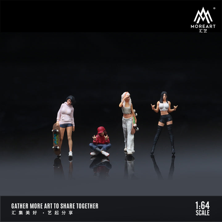 [Preorder] MoreArt 1:64 Street Trendy Doll Set MO223030