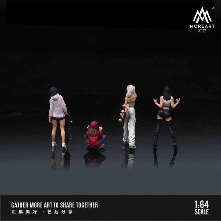 [Preorder] MoreArt 1:64 Street Trendy Doll Set MO223030