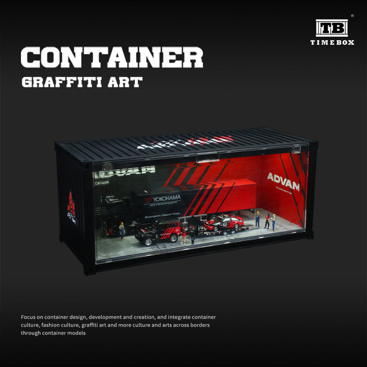 [Preorder] Time Box 1:64 ADVAN CONTAINER Display TB400202